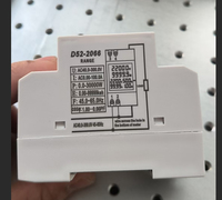 Meter Energi Digital Industri Multifungsi 6IN1 Satu Fasa untuk Rel, Pengukur Tegangan Arus Energi LCD AC D52-2066-KY