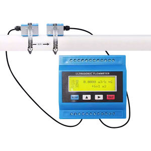 Medidor de Fluxo Ultrassônico Digital Aprovado pela CE Montado na Parede para Água e Óleo Suporte OEM Personalizado Preço Acessível - Product Image 1