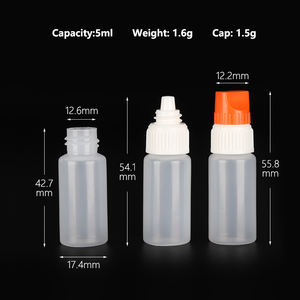 Atacado 3ml 5ml 8ml Squeeze Lab Drop Bottle <span class=keywords><strong>Urit</strong></span> Liquid Plastic <span class=keywords><strong>Reagent</strong></span> Bottle Eye Dropper Garrafa para teste rápido - Product Image 4