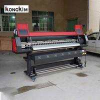 Imprimante éco-solvant grand format pour bannières publicitaires extérieures et machine d'impression publicitaire sur vinyle
