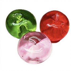 Jouet anti-stress souple en silicone en forme de pomme, non rebondissant, malléable, pour bébés de 0 à 24 mois, vente en gros - Product Image 2