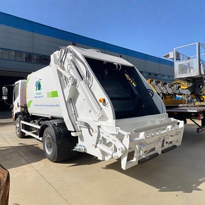 Camion compacteur de déchets Faw 4x2 pour la collecte de conteneurs, camion à ordures compactées, vente chaude en Chine - Product Image 6