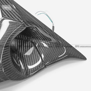 Rétroviseur extérieur OEM en carbone et fibre de verre, spécial pour EK Civic 4 portes, conduite à gauche, accessoire extérieur de performance JDM - Product Image 2