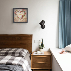 Boîte à ombre en forme de cœur en bois, 1 pièce, boîte à munitions en verre, cadeau, décor mural pour les amoureux - Product Image 3