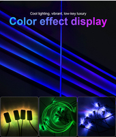 Prix Usine Éclairage Ambiant LED Universel 256 Couleurs pour Intérieur de Voiture
