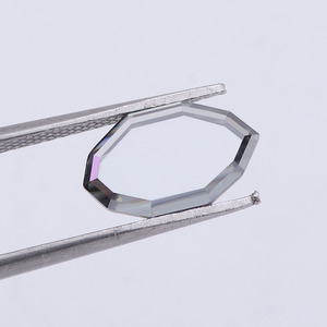 Nueva Llegada, Gemas con Corte Retrato Especial, 5*10mm, Diamantes Sintéticos Blancos, Piedras de Moissanita Sueltas y Pulimentadas - Product Image 1