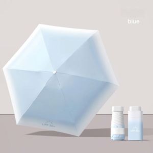 Parapluie ultra léger, compact, portable, mini, dégradé de couleurs, UPF50+, pour femmes, design mignon pour les jours ensoleillés et pluvieux - Product Image 2