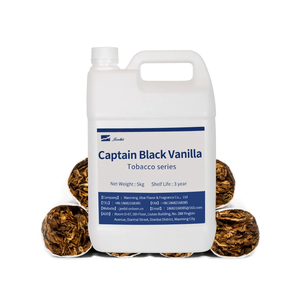 キャプテン-ブラック-バニラODM ODMメーカー直販カスタマイズ液体濃縮植物抽出タバコフレーバー用