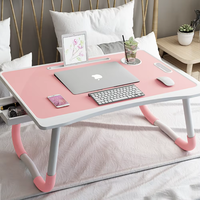 Nouvelle table portable pliable pour ordinateur portable Bjflamingo, bureau portable pliable pour étude et travail sur ordinateur portable