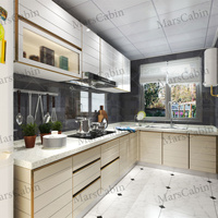 Maison modulaire préfabriquée à 2 étages avec 3 chambres, 2 salles de bain, bureau et salle de sport, logement familial pour la vie en banlieue