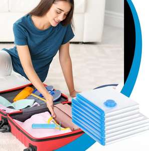 Sac de rangement pour la maison, sac de compression, sac de tuyau, coton transparent, couverture sous vide, résistant à l'humidité, résistant aux moisissures - Product Image 5