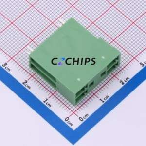 DB2EVH-3.81-2*2P-GN Plug-in Terminal Block Through hole,P=3.81mm Connector Board-to-Board / Socket - Closed 2x2P 3.81mm Green - Product Image 1