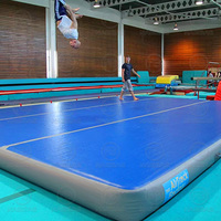 Tapis de gymnastique pour entraînement de terrain de football avec logo personnalisé