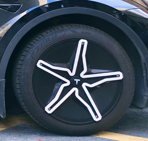 Nuevas Tapas de Rueda y Tapacubos de ABS Cromado de 18/19 Pulgadas para Tesla Model 3/Y - Protección y Decoración, Modificación Personalizada - Product Image 3