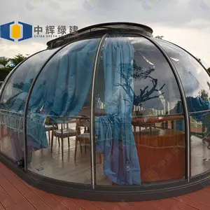 CGCH防水防雨抗氧化冰屋圆顶帐篷高品质充气泡泡帐篷圆形屋
