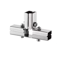 Raccord coudé carré en acier inoxydable à 90 degrés pour tube carré 40mm 30mm 25mm 20mm, joint de raccordement pour tuyau en acier inoxydable