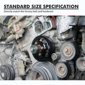 Bevinsee รอกปั๊มน้ำสำหรับ <span class=keywords><strong>BMW</strong></span>, E46 E36 E39เครื่องยนต์ M52TU M54พวงมาลัยเพาเวอร์ปั๊มพวงมาลัยพาวเวอร์พร้อมชุดสายพานสำหรับ <span class=keywords><strong>BMW</strong></span> 3 5 7ซีรีส์ - Product Image 6