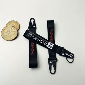 <b>Custom</b> Motorcycle Key Embroidery Buckle Carabiner Hook Clip Label Trend Pendant <b>Keychain</b> - Product Image 5