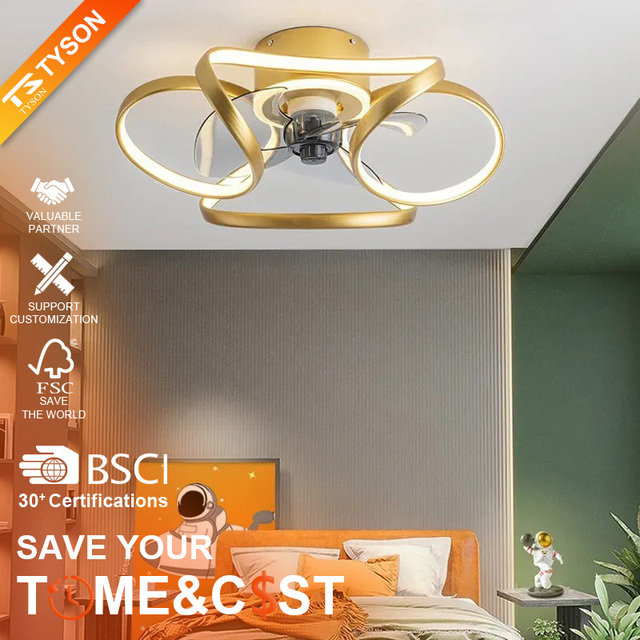 Indoor Lighting Led Living Room Bedroom Led Ceiling Fan Lights Ceiling Lamp Led Round Shape Modern Ceiling Light
