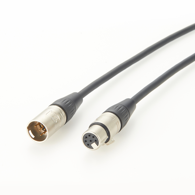 7 Pin XLR PVC Jacket Braid Shielded Microphone Cable for Home Theater Tube Mic Power Supply and Audio Signal Transmission