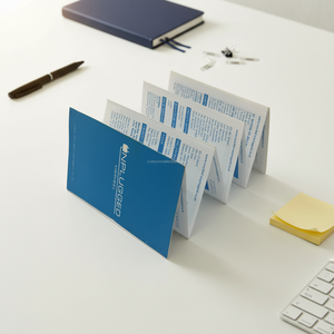 <span class=keywords><strong>Folleto</strong></span> Tríptico Profesional con Encuadernación Cosida a Caballo OEM |   Servicio de Impresión de Manuales de Productos y Folletos Promocionales con Tapa Blanda Personalizados - Product Image 1