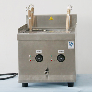 Cuiseur à nouilles électrique en acier inoxydable Sc-4h avec quatre paniers pour la cuisson de fondue et de raviolis - Product Image 1