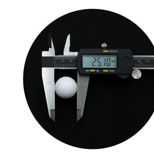 KY24028 Sfere in Plastica POM PTFE Bianche ad Alta Precisione 30MM-45MM Piccole Sfere Solide Servizio di Taglio Personalizzato all'Ingrosso - Product Image 2