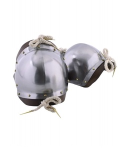 Rodilleras de Acero Pulido al por Mayor, Par, Diseño de Armadura Hecho a Mano, Artesanía Gótica de Metal, Accesorio de Disfraz, Producto para Clientes - Product Image 1