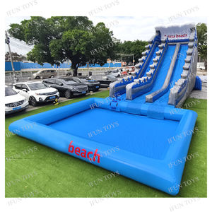 Toboggan aquatique gonflable de qualité commerciale avec piscine à joint d'étanchéité, parc aquatique extérieur <span class=keywords><strong>pour</strong></span> adultes et enfants, idéal <span class=keywords><strong>pour</strong></span> les entreprises de <span class=keywords><strong>location</strong></span> - Product Image 4