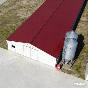 Economical Modern Steel Prefabricated Chicken House <strong>Farm</strong> House Livestock Shed - Product Image 3