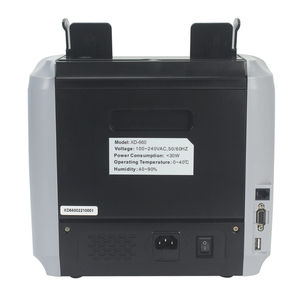 Máquina de conteo de billetes de banco, contador de dinero en efectivo de doble CII UV MG, versión mexicana, <span class=keywords><strong>peso</strong></span> de Perú - Product Image 5