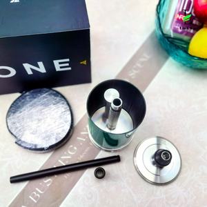 Original alemán Vyro One Hookah portátil de viaje Mini Shisha de acero inoxidable al aire libre en la azotea Camping jardín fiesta Shisha Hookah - Product Image 3