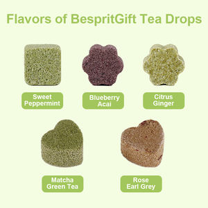 BespritGift Minuman Teh Instan Organik Beraroma Kreatif - Set Hadiah Sehat & Populer - Product Image 3