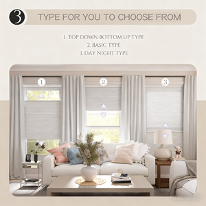 ม่านรังผึ้งไฟฟ้าอัจฉริยะพร้อมรีโมทคอนโทรล - Product Image 3