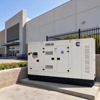 Groupe électrogène diesel triphasé silencieux de 400 kVA, 350 kVA, 425 kVA, 500 kVA, 650 kVA pour hôpital, alimentation de secours industrielle