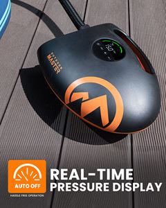 OutdoorMaster Shark 2S Sans Fil 20 PSI Batterie Puissance <span class=keywords><strong>Rechargeable</strong></span> <span class=keywords><strong>Gonfleur</strong></span> Dé<span class=keywords><strong>gonfleur</strong></span> Électrique Sup Pompe pour Paddle Boards, Bateaux - Product Image 5