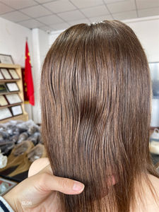 Perruques médicales de pleine dentelle d'unité centrale de cheveux humains de cheveux européens confortables rentables pour l'alopécie de perte de cheveux - Product Image 5