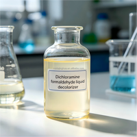 Dichloramine formaldéhydée liquide décolorante pour les systèmes de traitement de l'eau environnementale
