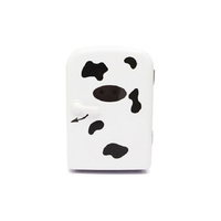 Mini-réfrigérateur portable 4 litres pour lait de vache, refroidisseur et chauffe-lait pour voiture, maison et bureau