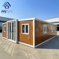 Maison préfabriquée de haute qualité, conteneur extensible de 20 pieds et 40 pieds, maison préfabriquée, livraison, salle de bain, casas prefabricadas