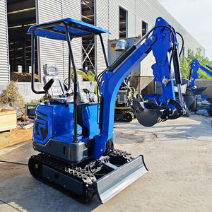 Hoogwaardige 1,2 ton kleine graafmachine voor thuis, boerderij, multifunctionele micro-graafmachine, landschapsarchitectuur, zero tail <span class=keywords><strong>swing</strong></span> rupsmini-graafmachine - Product Image 6