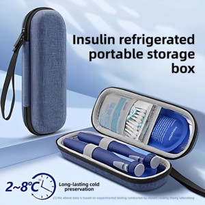 EVA Material Portable Insulated Cooler Box & Medicine Storage Bag for Outdoor Use - Product Image 2