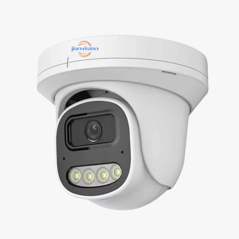 Jianvision 4K 8MP surveillance intérieure couleur métal étanche anti-vandalisme tourelle sécurité cctv POE caméra dôme ip