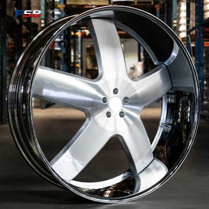 Rines Forjados de 19-22 Pulgadas, Nuevos, 4 Piezas, 25 mm, Cromados, para Modelos Rolls Royce Cullinan - Product Image 2