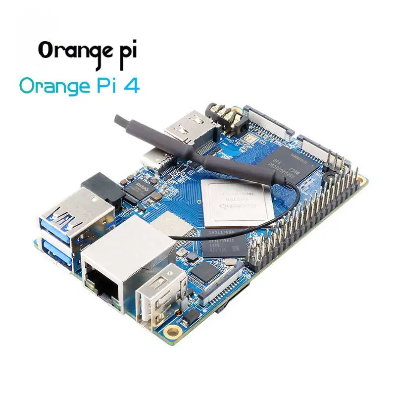 Orange Pi 4 4GB 8GB 16GB Replace Raspberry PI 4 3 3B ZERO DDR4 Rockchip RK3399 Development Board Support Android ubuntu debian