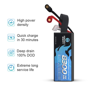 Batería Lipo AMPXELL OEM/ODM 22.2v 6s 30C 8300mAh para Drones, Batería de Gran Capacidad con Alta Tasa de Descarga para Uso Agrícola MAB-08A322B01 OEM - Product Image 4