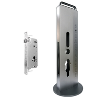 Prix usine : Support d'affichage pour serrure de porte intelligente à mortaise 5050, support d'affichage pour serrure de porte numérique intelligente à cadre 6068, supports de serrure en alliage d'aluminium