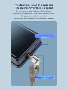 Wholesale Factory Price <b>Smart</b> Life Tuya APP WiFi Digital Fingerprint <b>Smart</b> <b>Lock</b> - Product Image 6