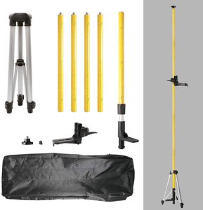 <span class=keywords><strong>Huepar</strong></span> LP36, Perche télescopique, Trépied pour niveau laser de 3,7 m/12 pieds de hauteur - Product Image 6