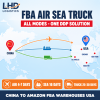 Transitaire Chine-USA DDP Expédition Amazon FBA Entrepôt Tarifs FCL Rapides Service Logistique Livraison LCL